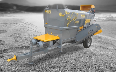 6 m³ Wheel Feed Mixer