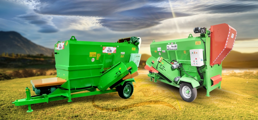 6 m³ Wheel Feed Mixer
